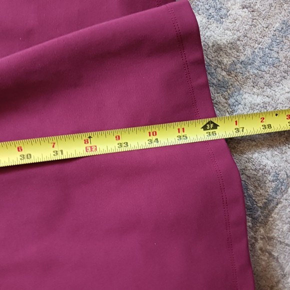 Lulus Women's Lawson Mini Skater Dress Burgundy Red Sleeveless Size XS Retro - Picture 2 of 7